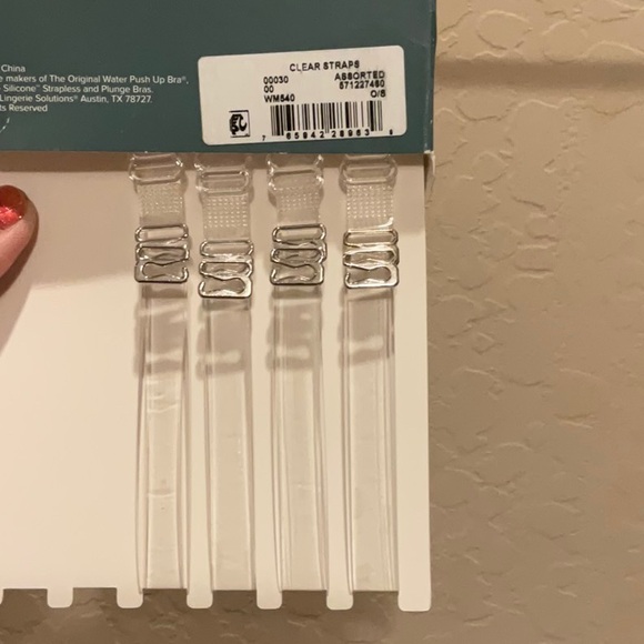 white strapless full length bra slip size 36B-David’s Bridal by Q-T Intimates - Picture 16 of 16